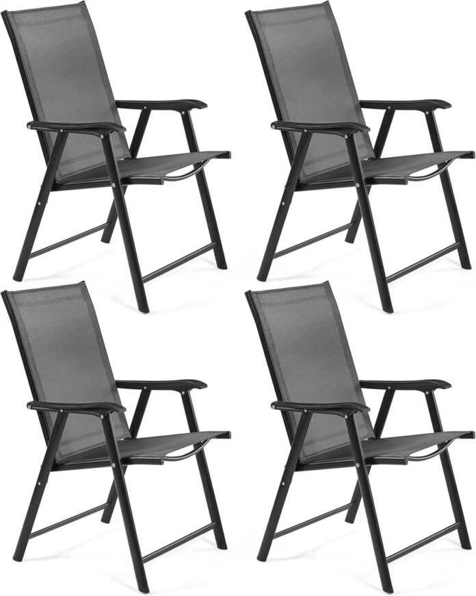 Yaheetech Patio Dining Chairs Set Of 4 For Your Small Yard