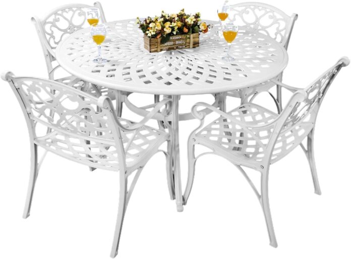 5piece Outdoor Dining Set A Practical Fit For Your Patio