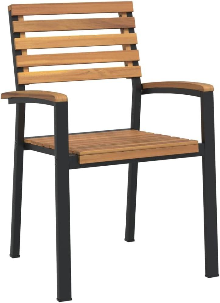 9 Piece Patio Dining Set Acacia & metal, your outdoor meals