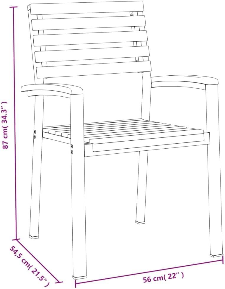 9 Piece ‌Patio Dining Set acacia & Metal, ⁤your ⁣outdoor meals
