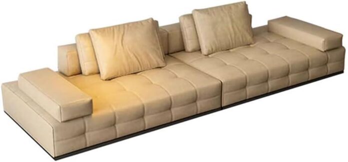 Cgtenbs Wooden Skeleton Sofa Roomy Depth For Your Lounge