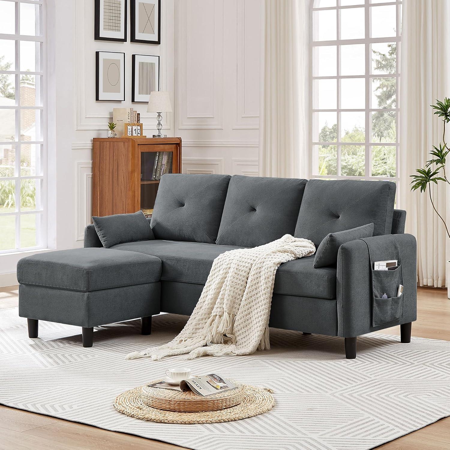 Convertible Sectional Sofa 77