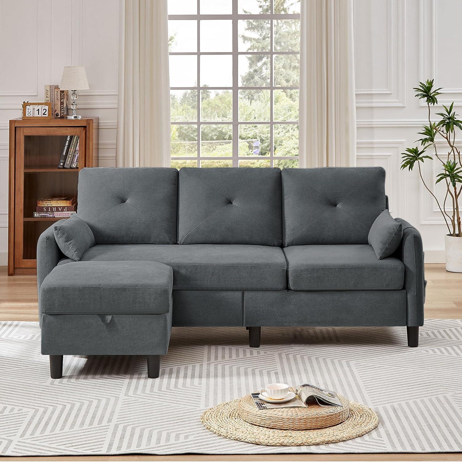 Convertible Sectional Sofa 77