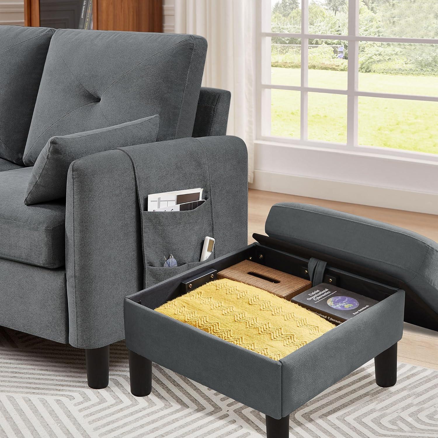 Convertible Sectional Sofa 77
