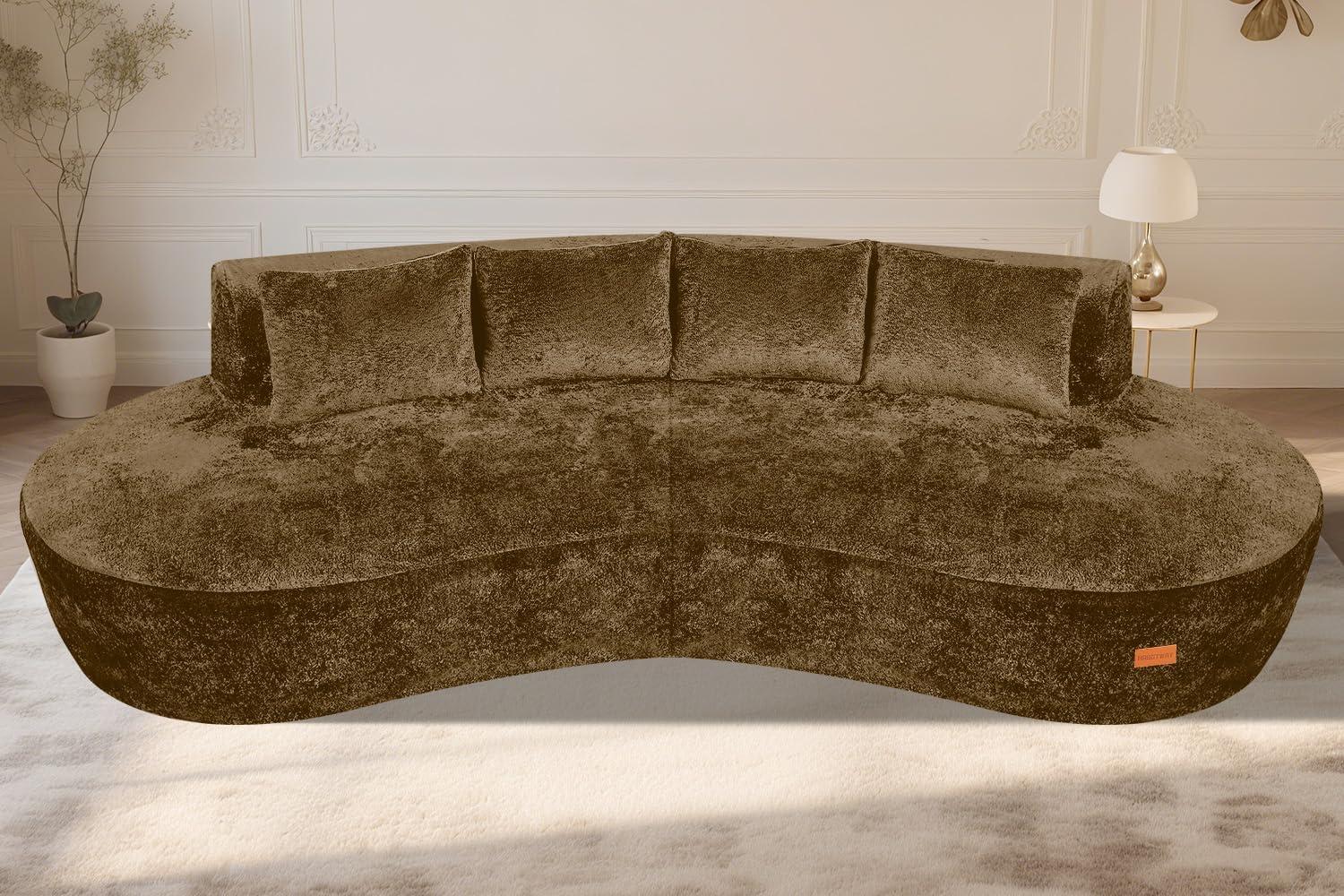 HABUTWAY ​104'' Modular Sectional Sofa: it fits‌ your space