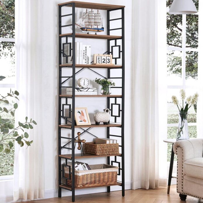 Homissue Tall Bookshelf How You Use Vertical Space