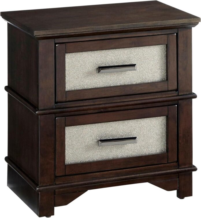 Progressive Furniture Dazzle Nightstand Brown For Your Room