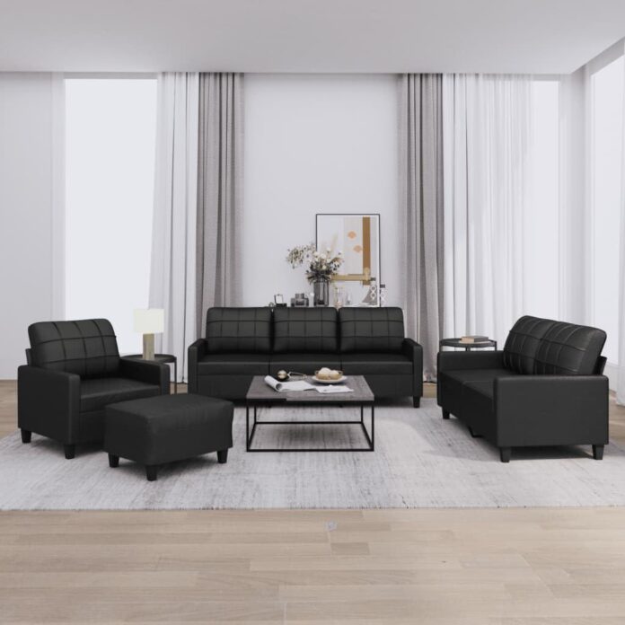 SKM 4 Piece Sofa Set 1343 — how it fits your room