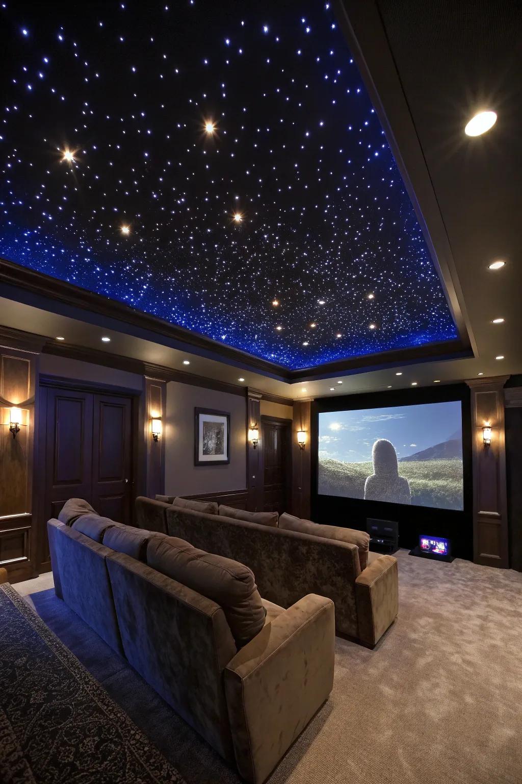 Create a magical star-lit ceiling.