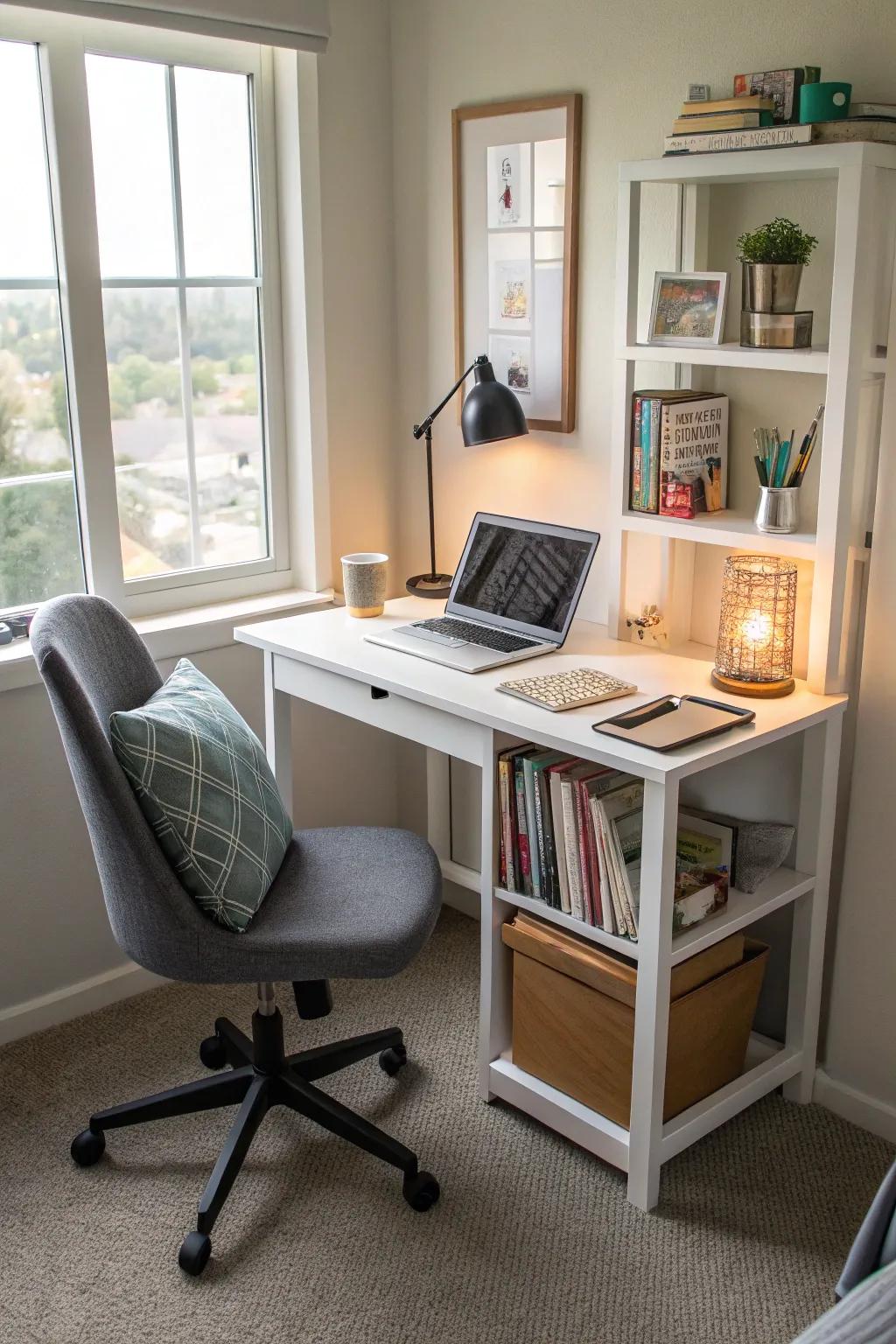 A dynamic workspace adapts to your needs.