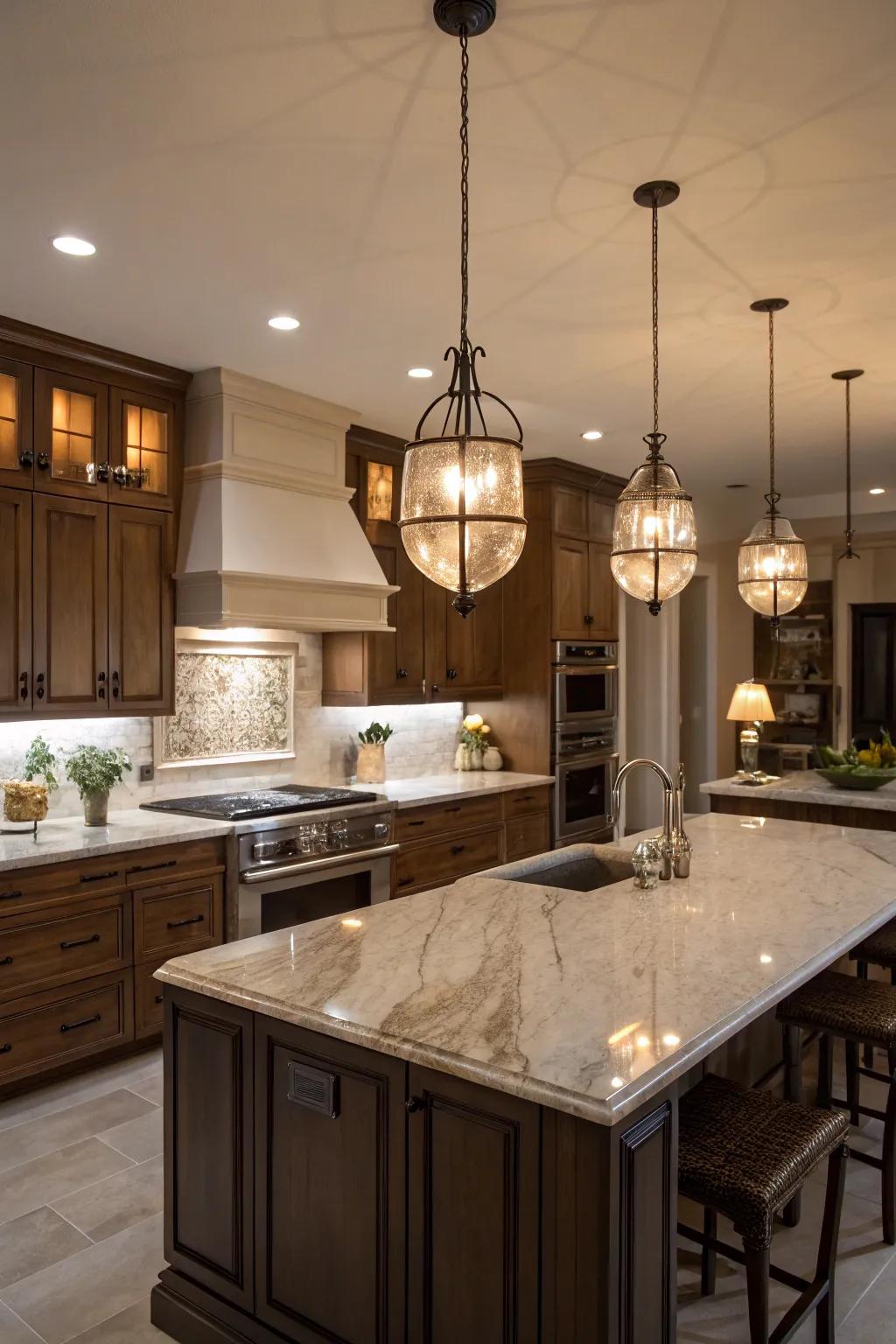 Well-planned lighting elevates both mood and functionality in kitchens.