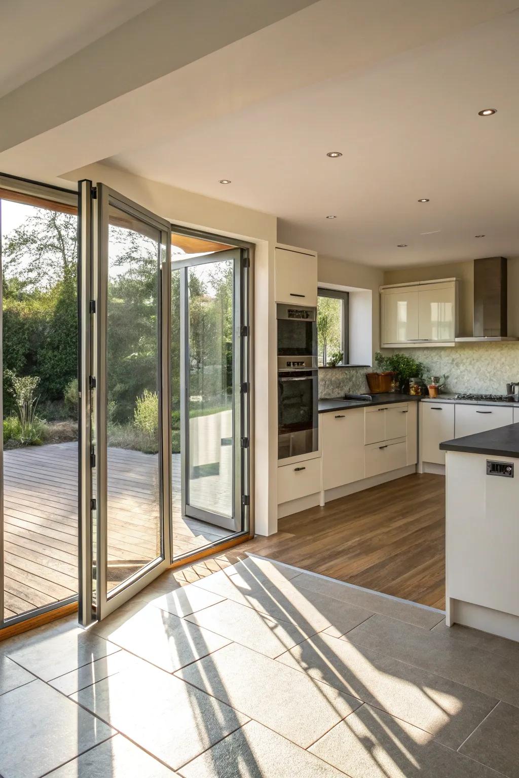 Enjoy fresh air without pests using concealed screens.