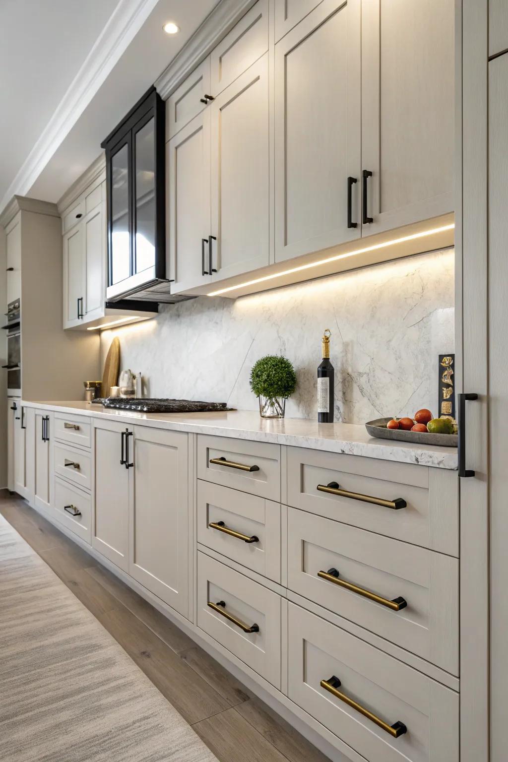 Matte finishes offer a sleek, understated elegance.