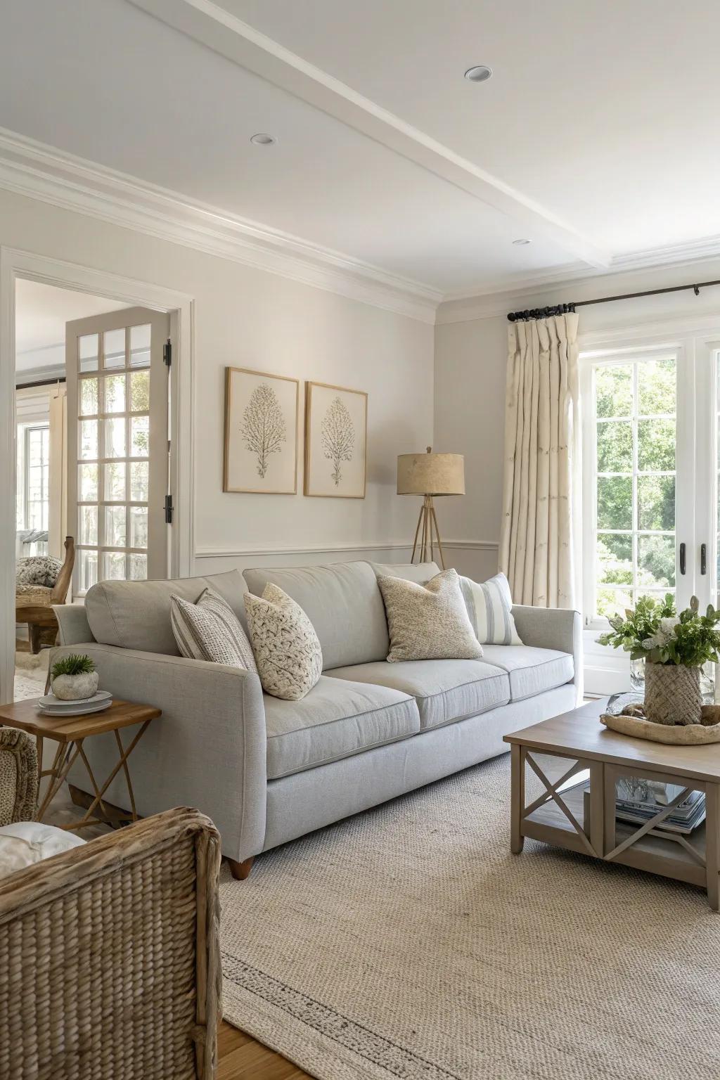 Neutral tones can make even the <a href=