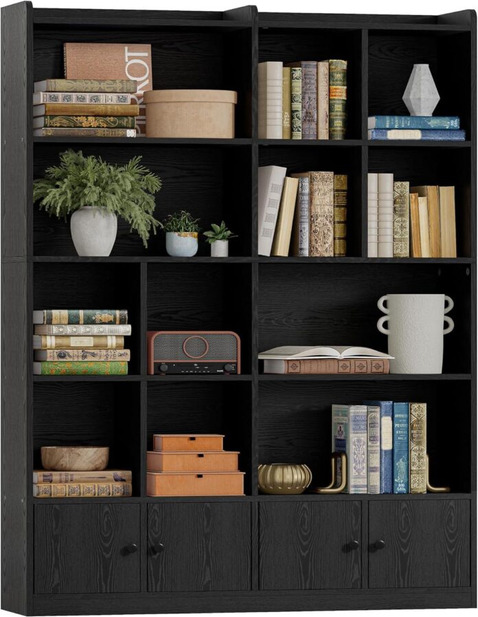 Ironck 6 Tier Bookcase That Brings Quiet Order To A Busy Home Office