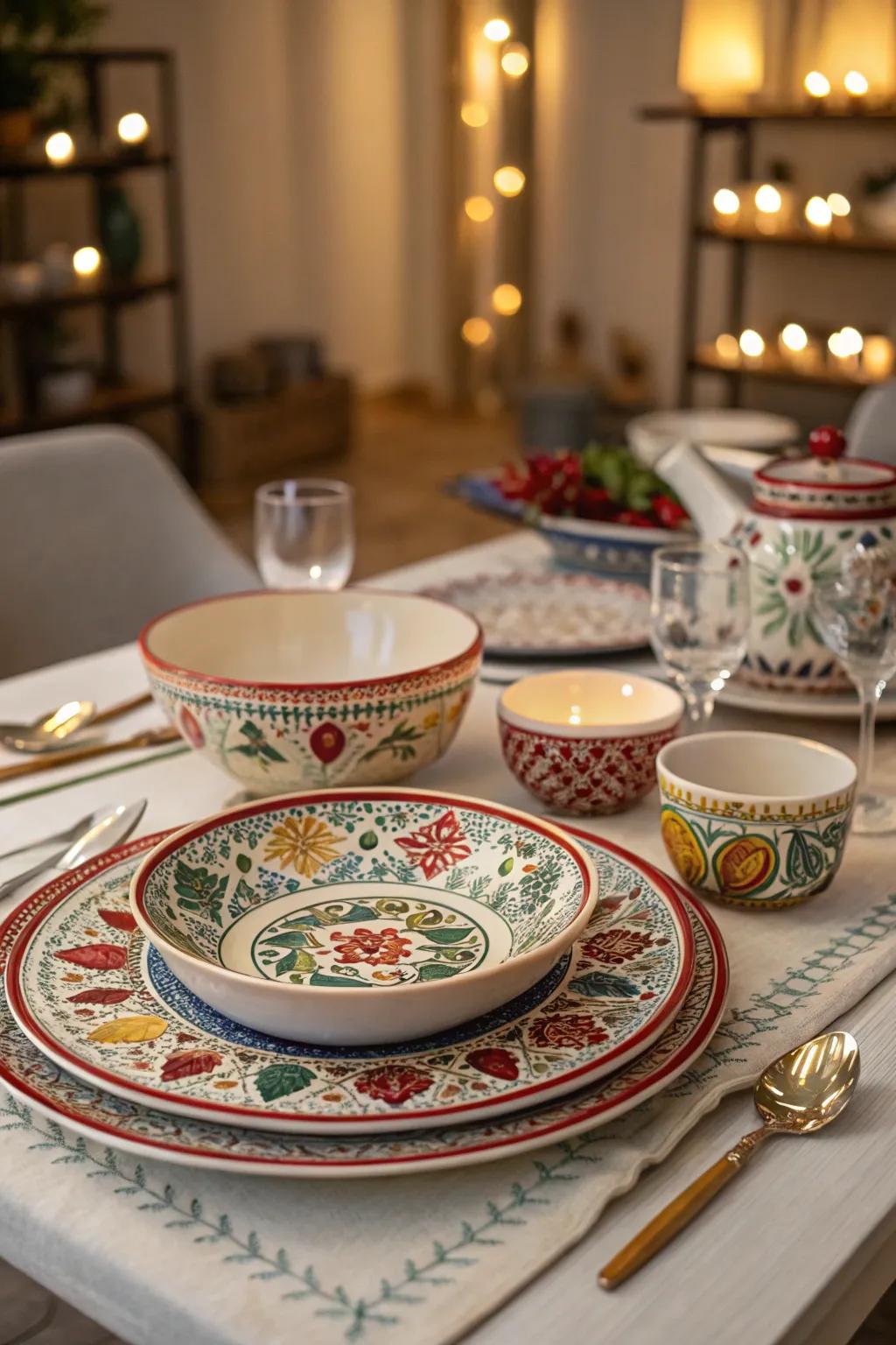 Celebrate heritage with cultural elements.