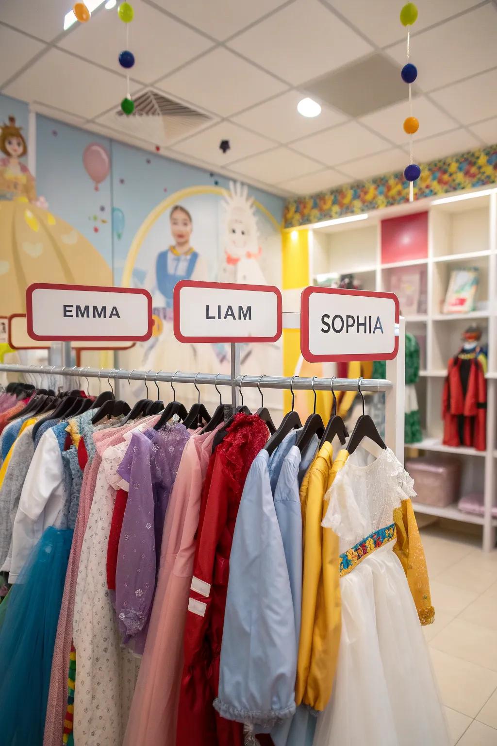 Name tags make every child feel special.