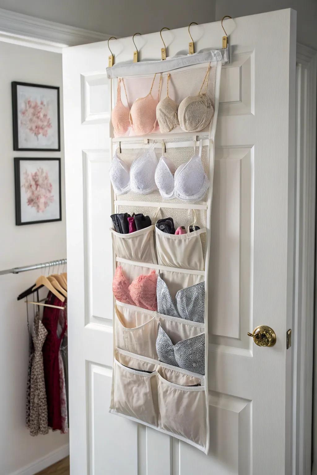 Repurposing everyday items can result in ingenious storage solutions.