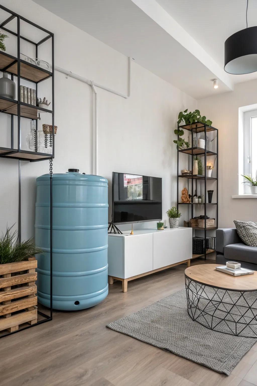 Collapsible tanks are perfect for compact living spaces.