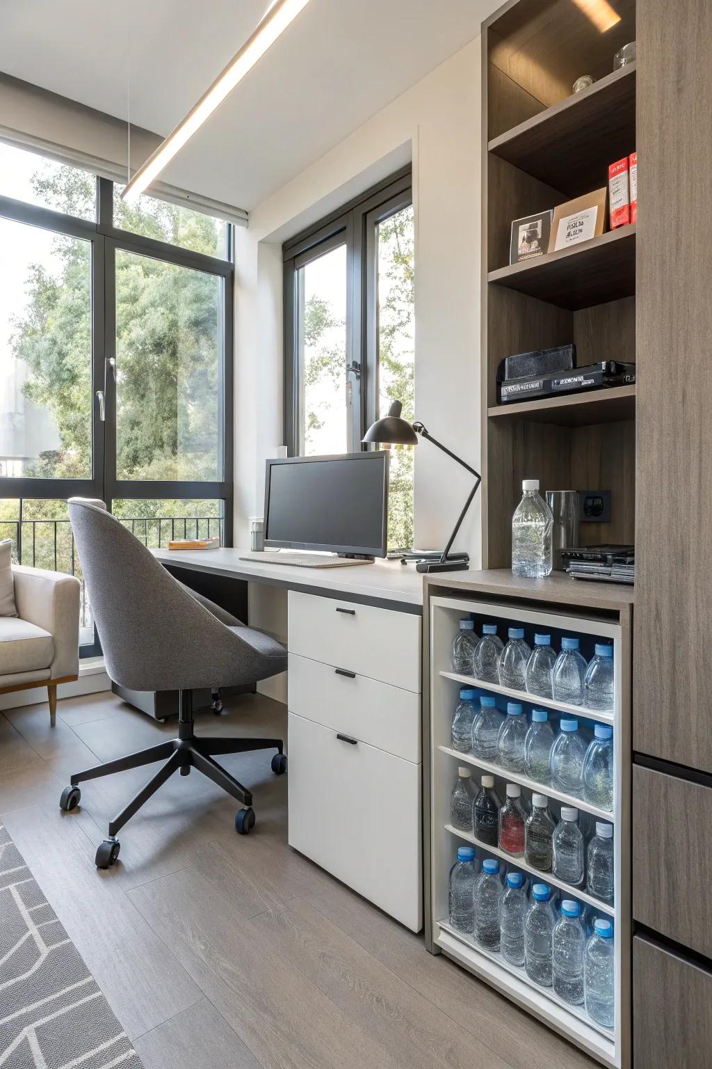Modular systems provide customizable storage solutions.