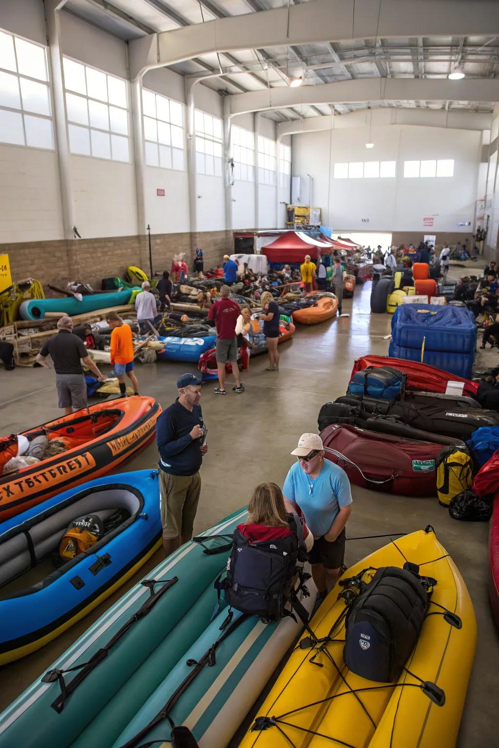 Community storage spaces foster connections and shared resources.