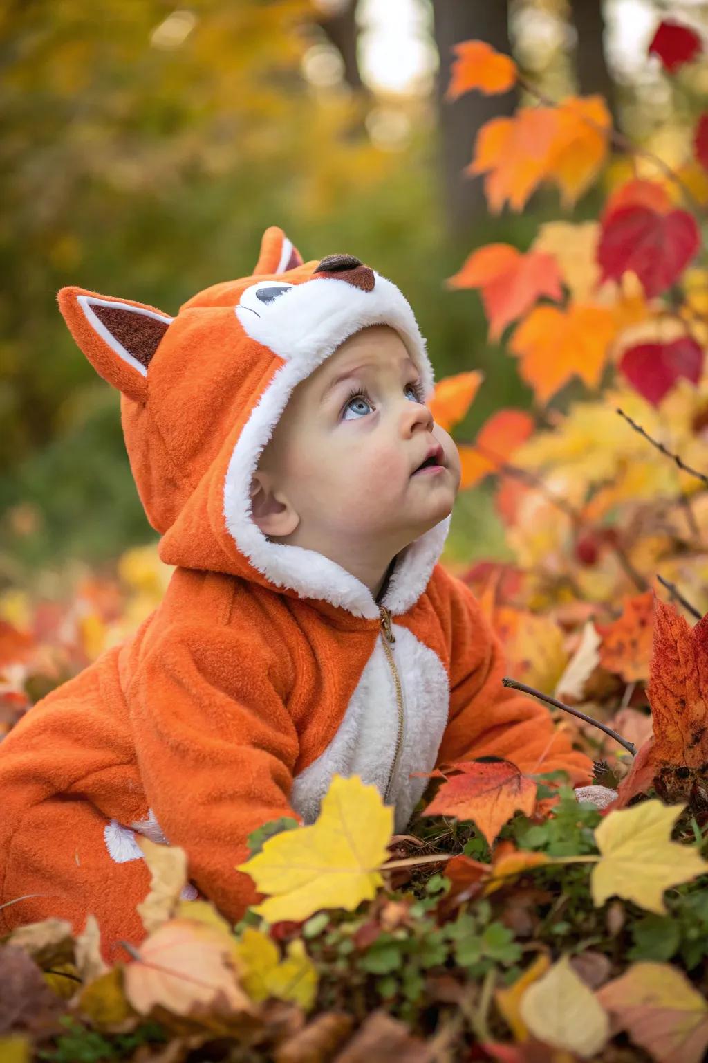 A cozy and charming woodland fox costume for a magical night.