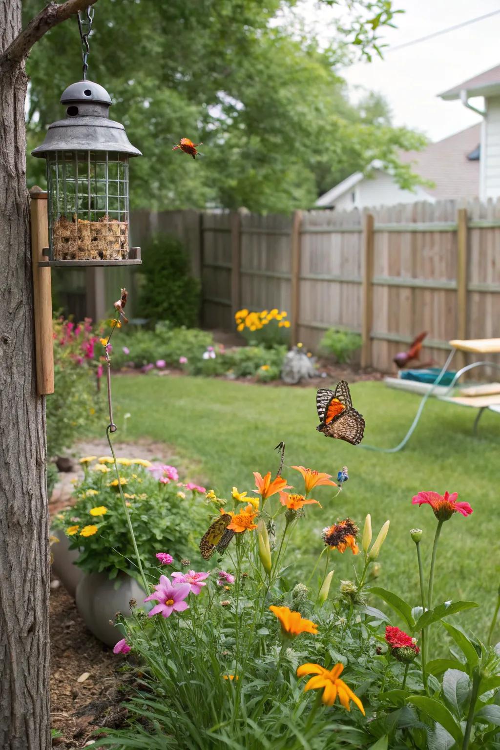 Wildlife-friendly additions bring nature closer to your home.