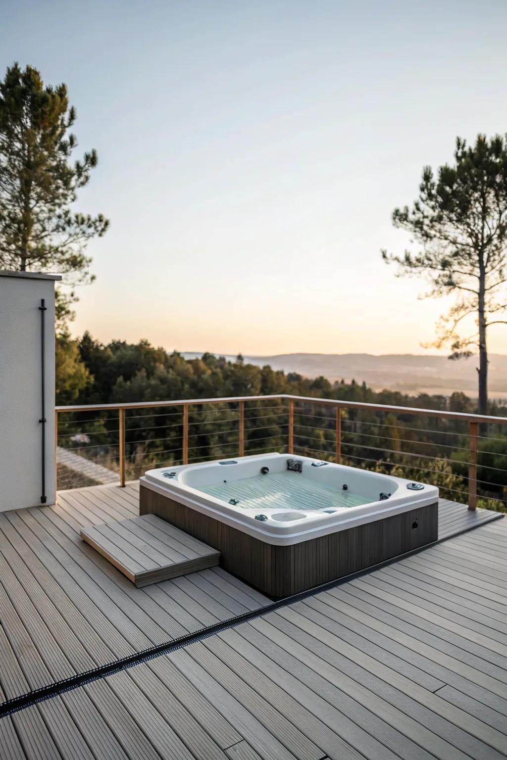 Minimalist design focuses on tranquility and simplicity.