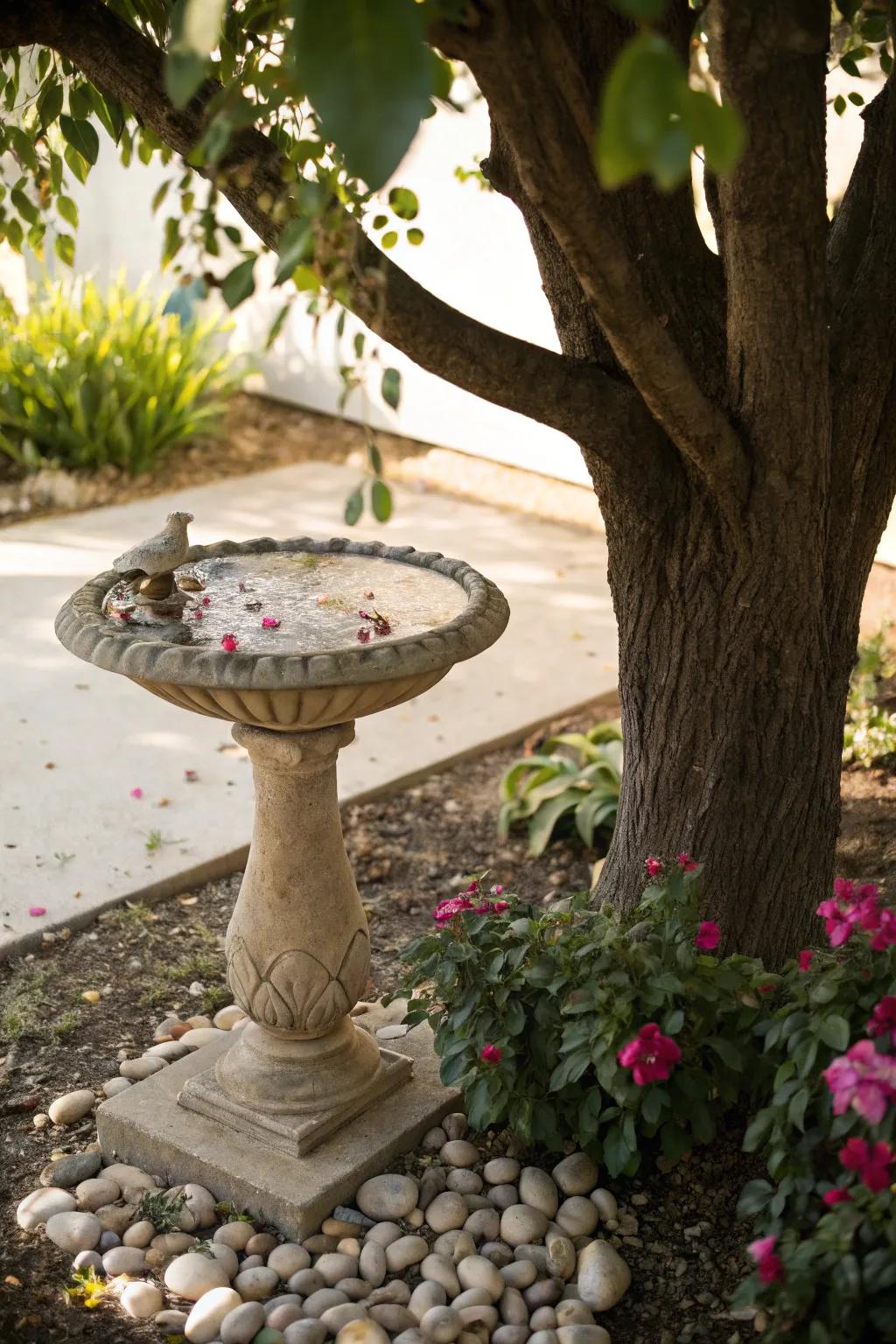 Water features add life and tranquility to your garden.