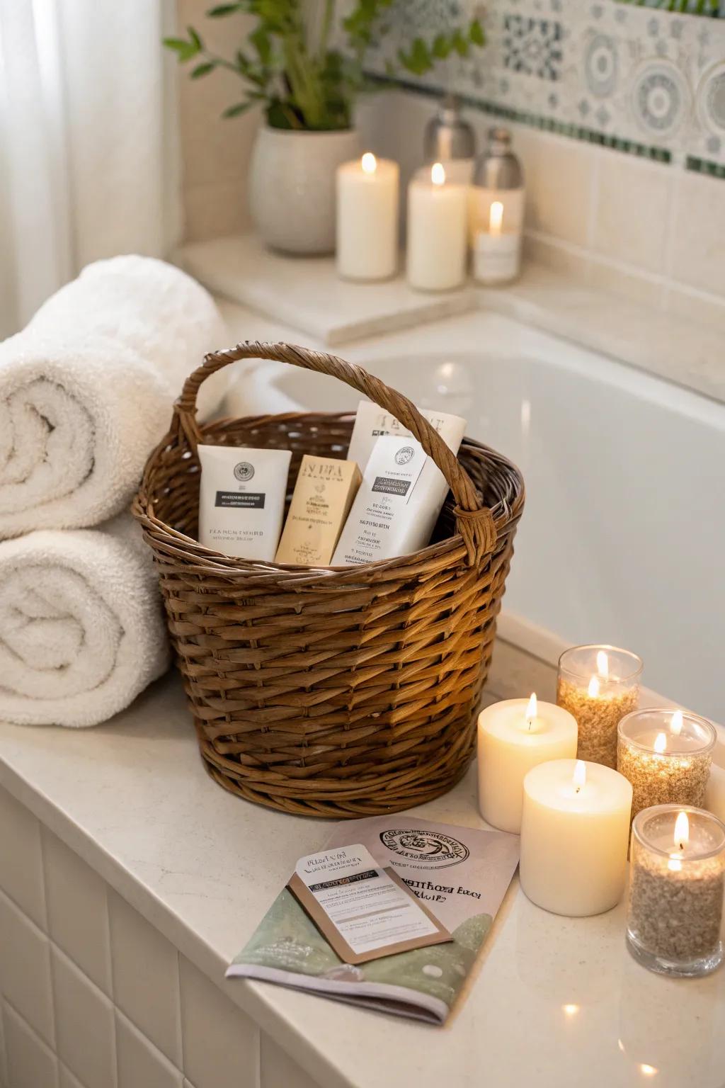 A soothing facial treatment offers guests a spa-like indulgence.