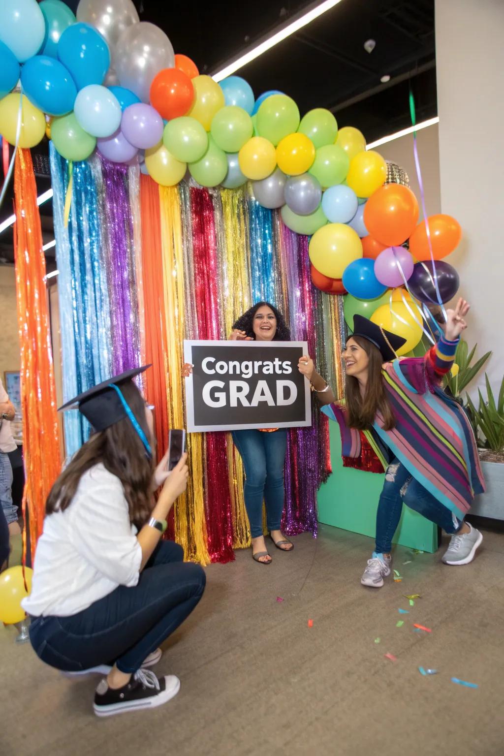 Create a fun and memorable photo zone.