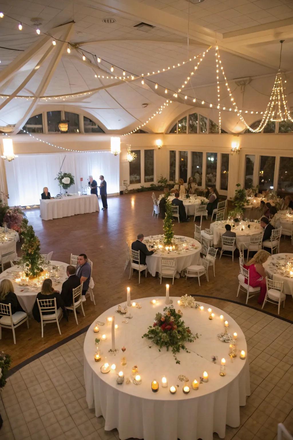 Innovative seating layout promoting closeness and interaction.