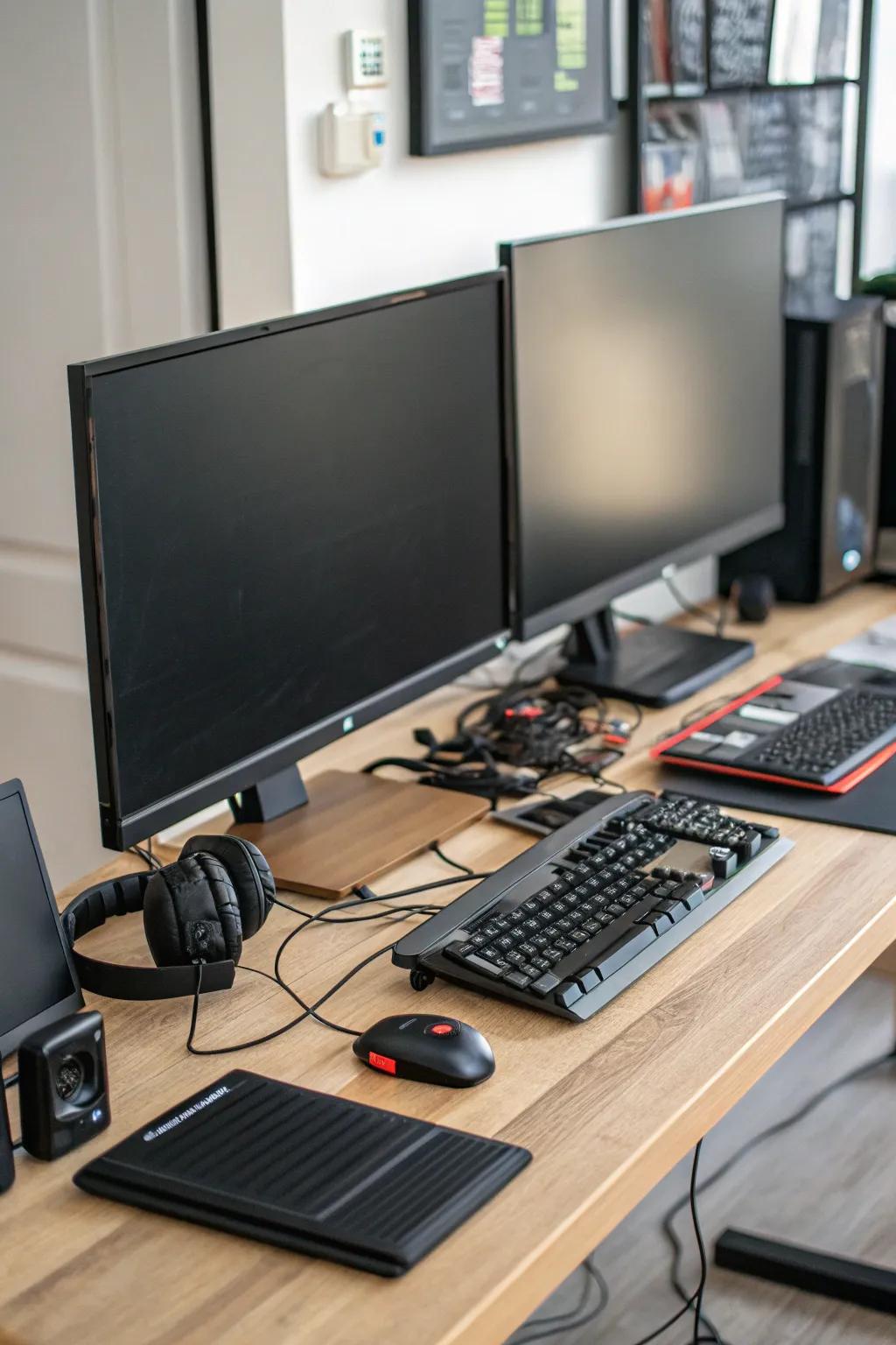 An inventive arrangement can refresh your workspace.