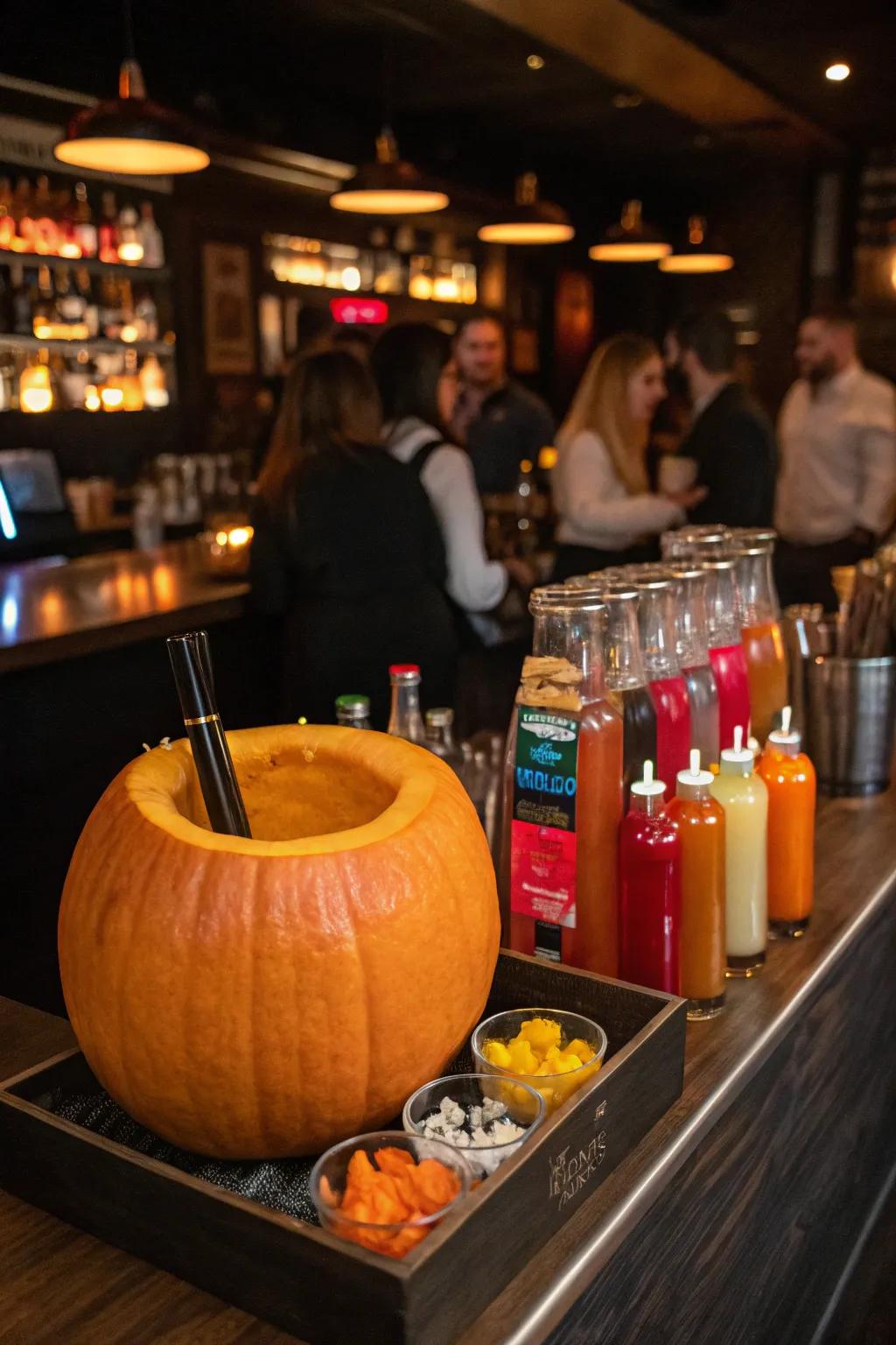 A festive and practical centerpiece.