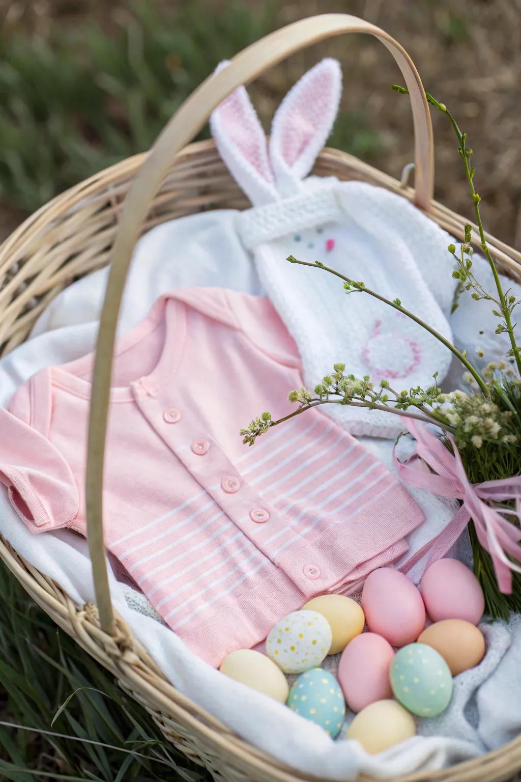 A charming Easter outfit perfect for spring festivities.
