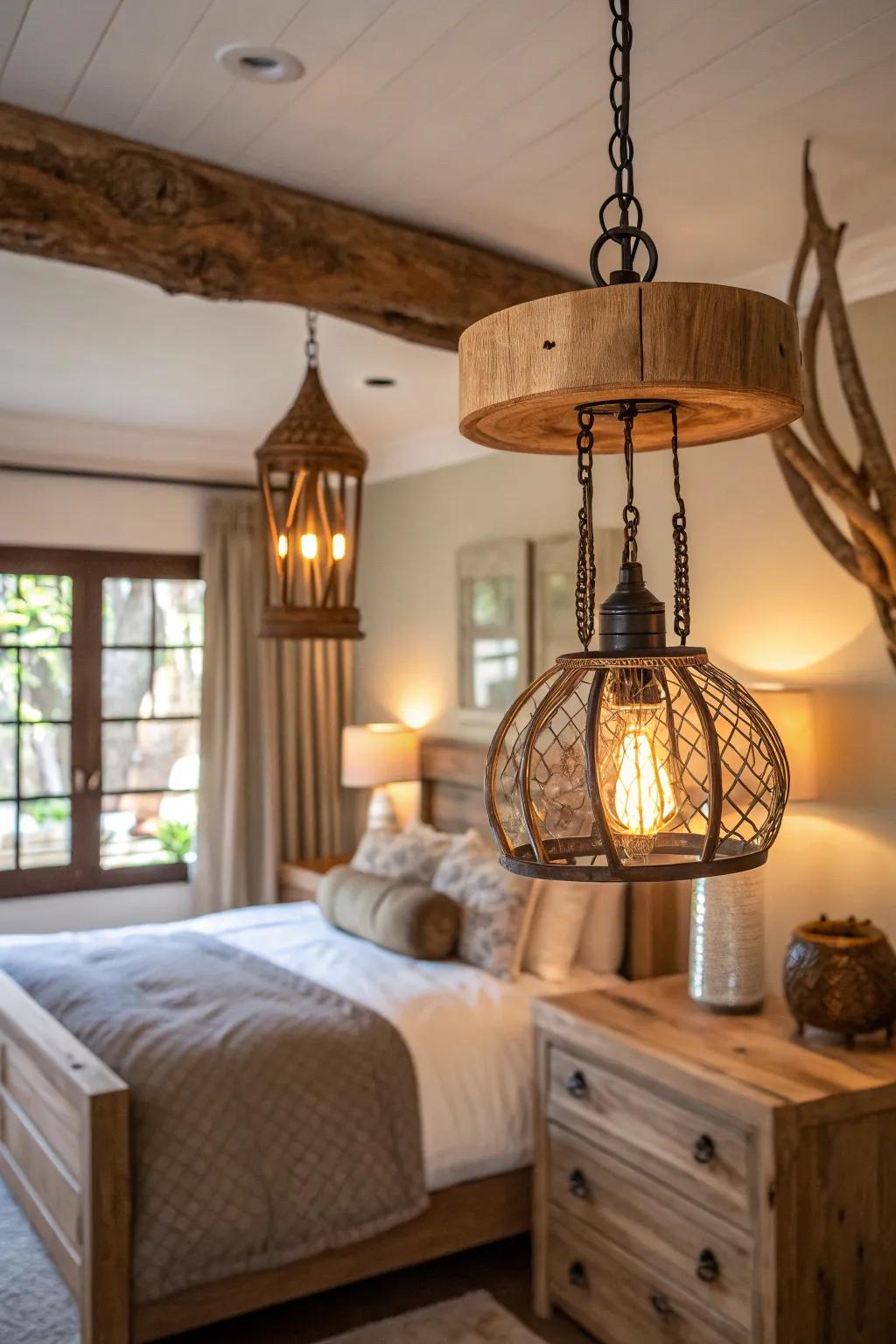 Nature-esque lighting casts a warm and inviting glow.