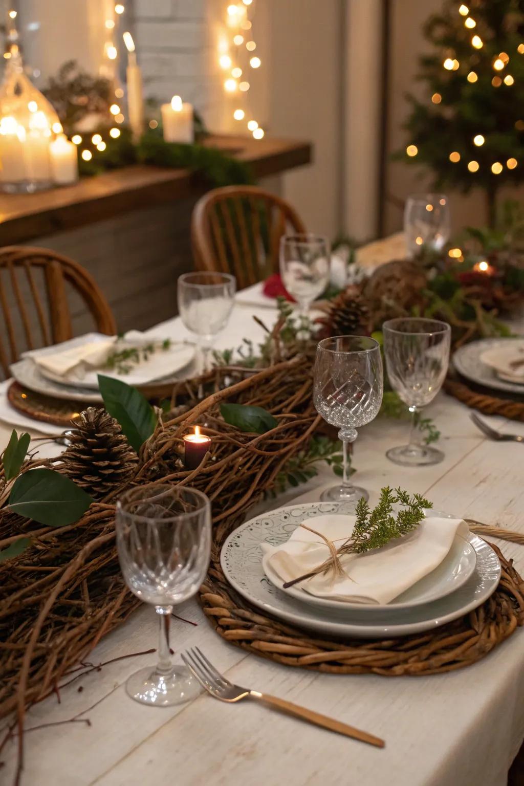 Nature-inspired decor brings the outdoors in.