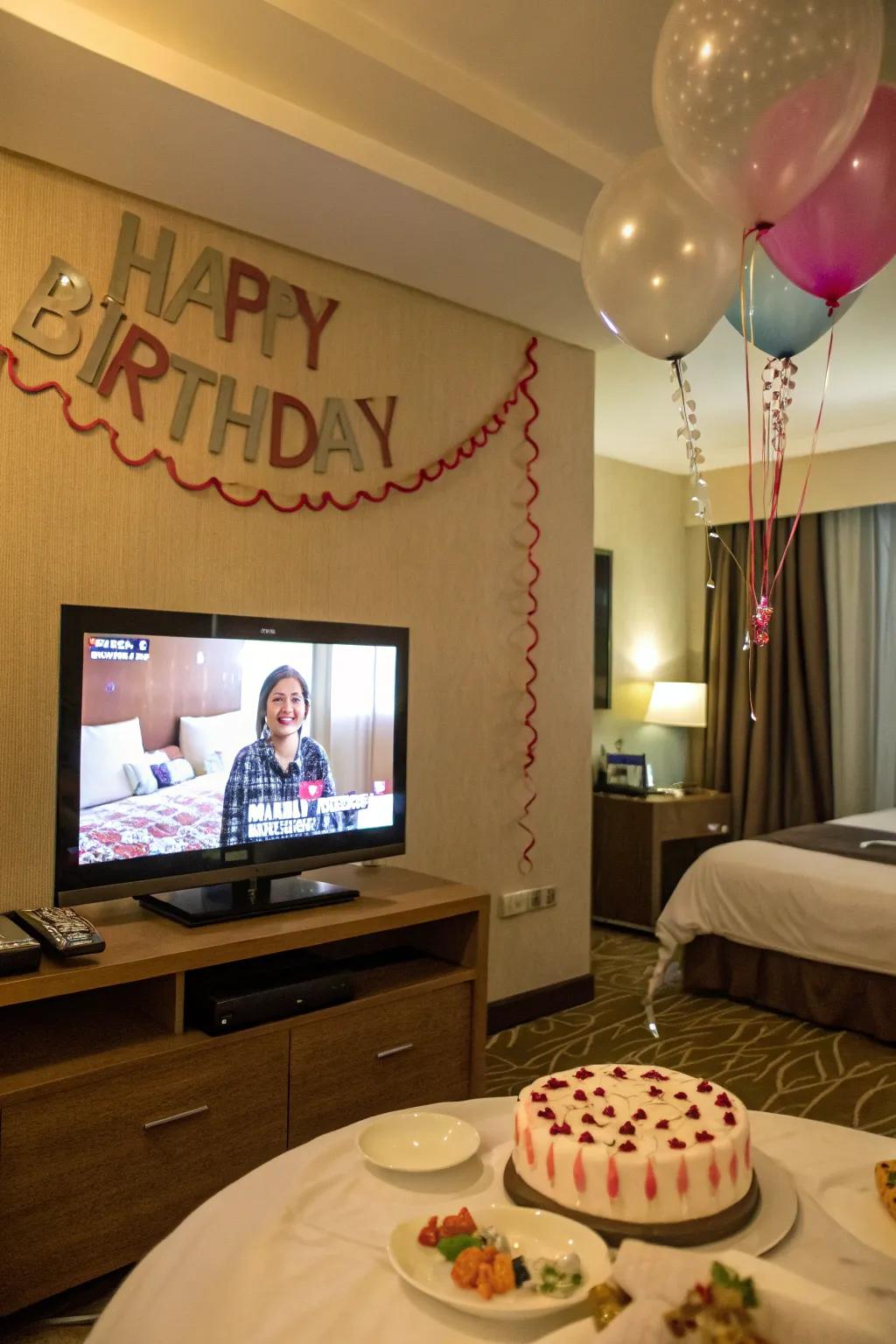 Connect loved ones with a surprise video.