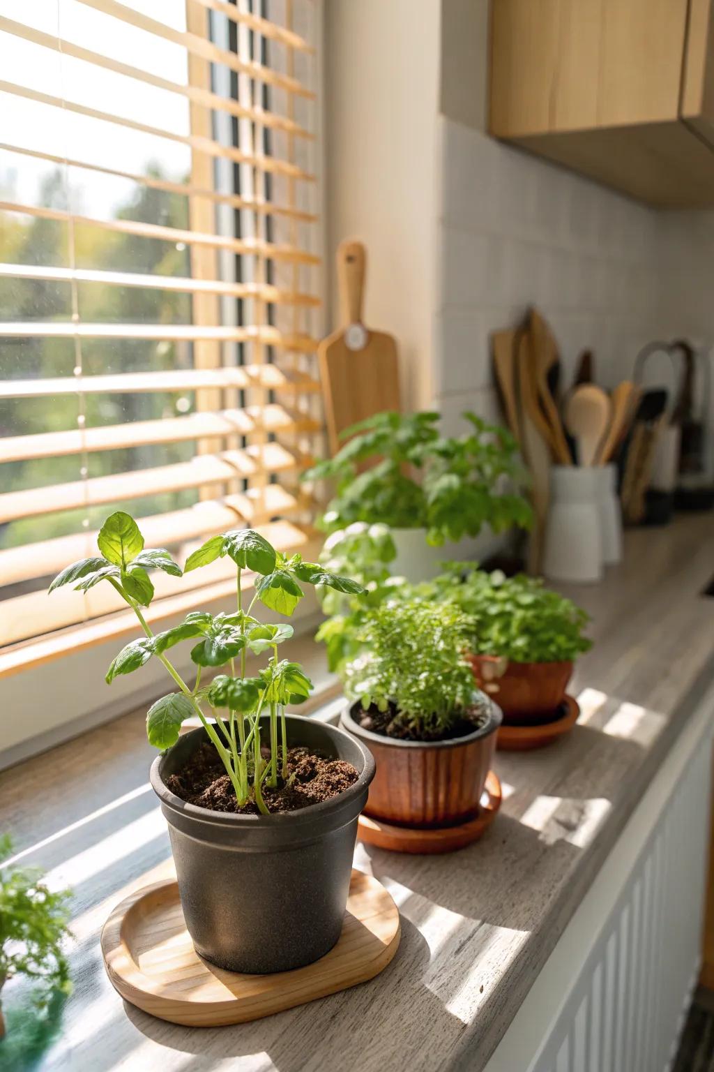 A DIY herb garden kit for fresh culinary delights.