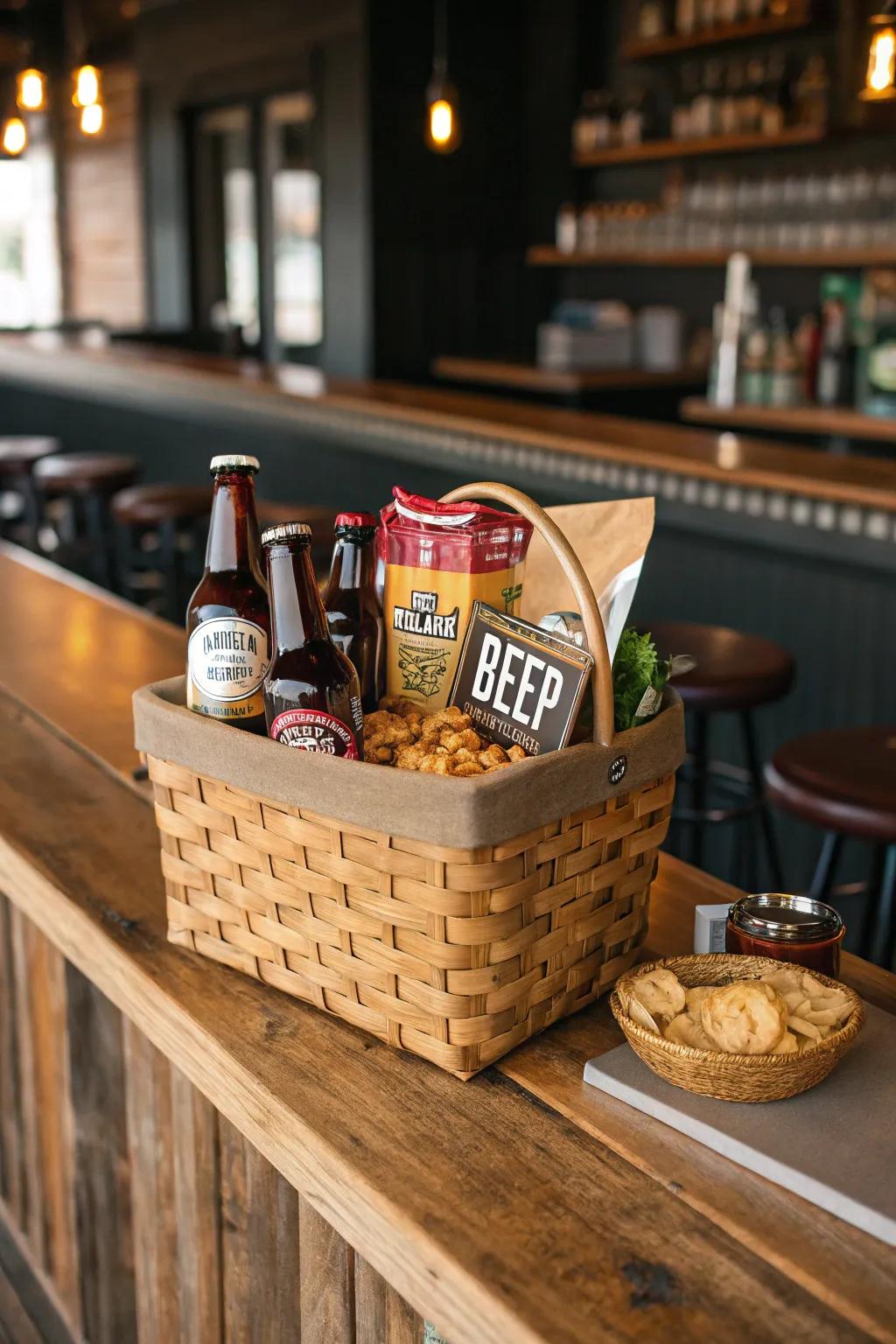 Explore unique flavors with a craft beer gift set.