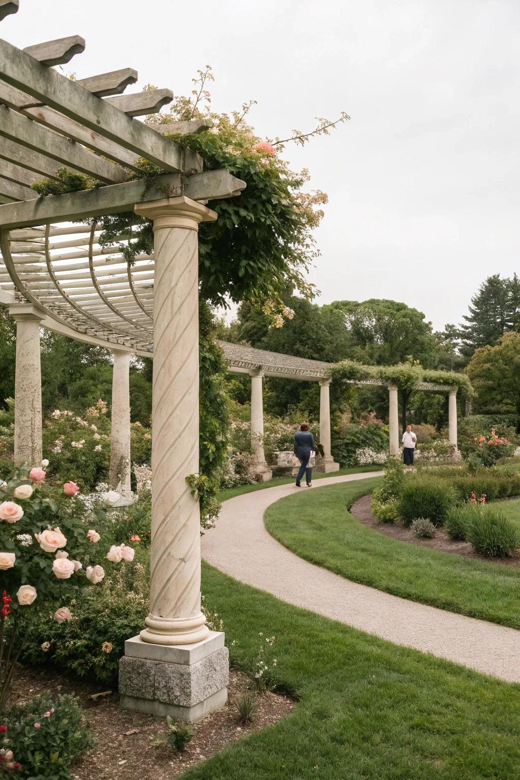 Grooved patterns add texture and timeless elegance.