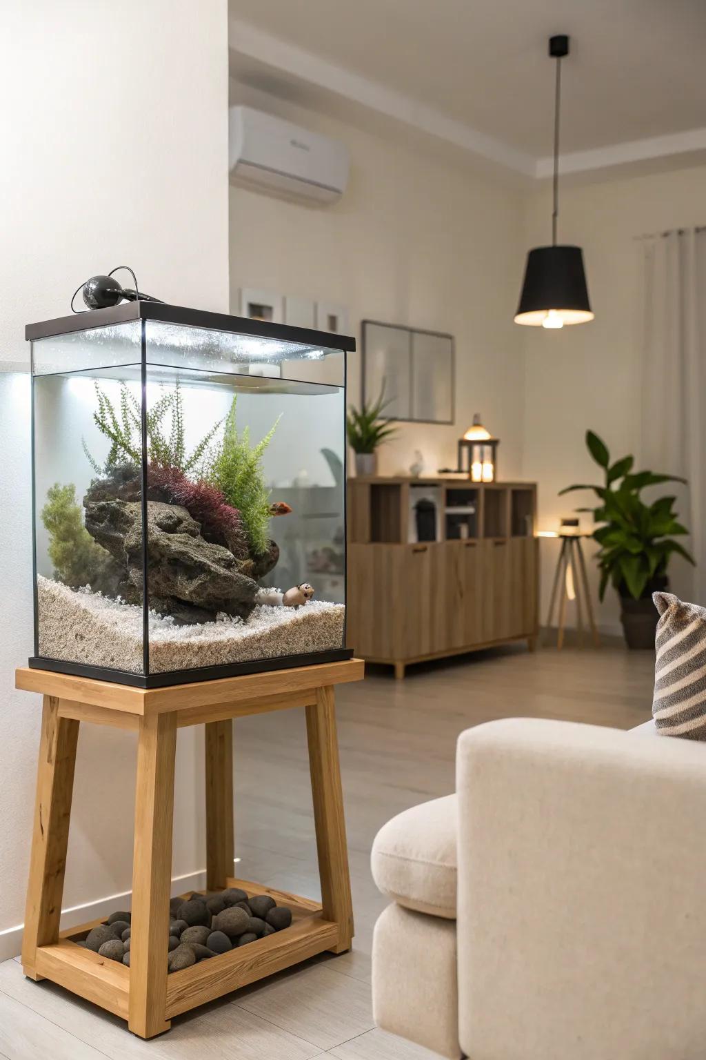 The right substrate enhances both the aesthetic and function of a tank.