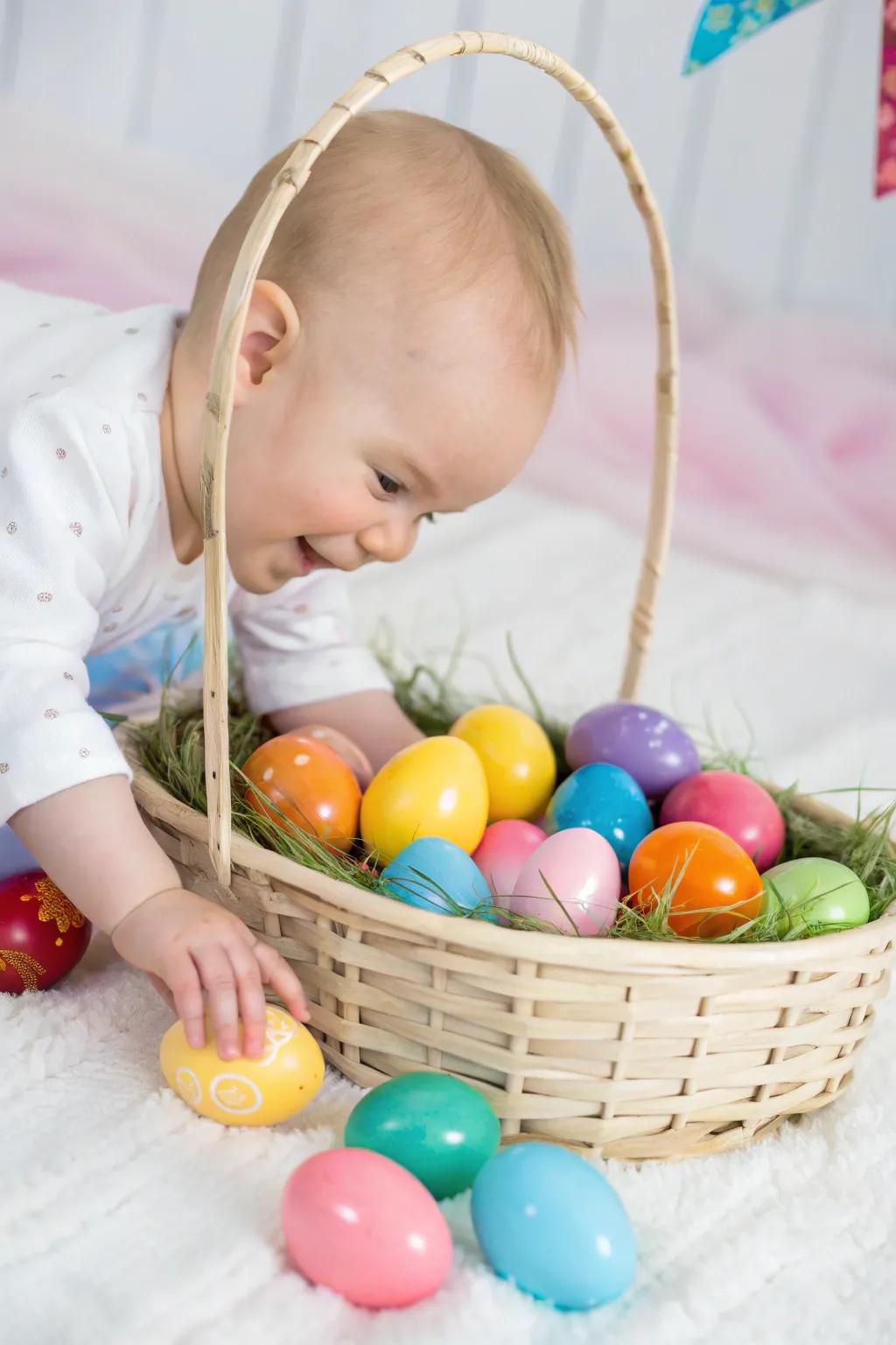 Musical eggs add a joyful melody to Easter celebrations.